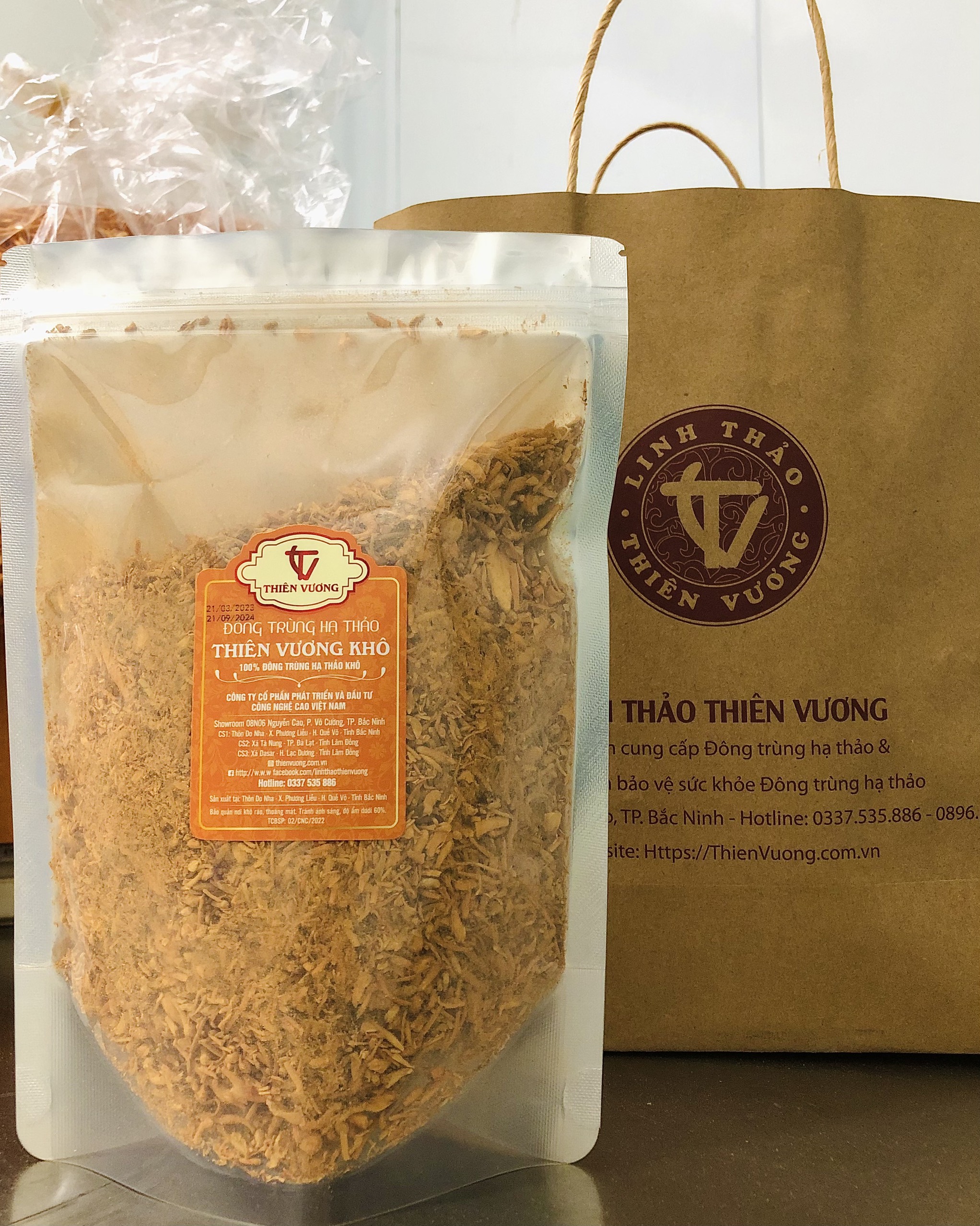 Túi zip thăng hoa dạng bột 100g